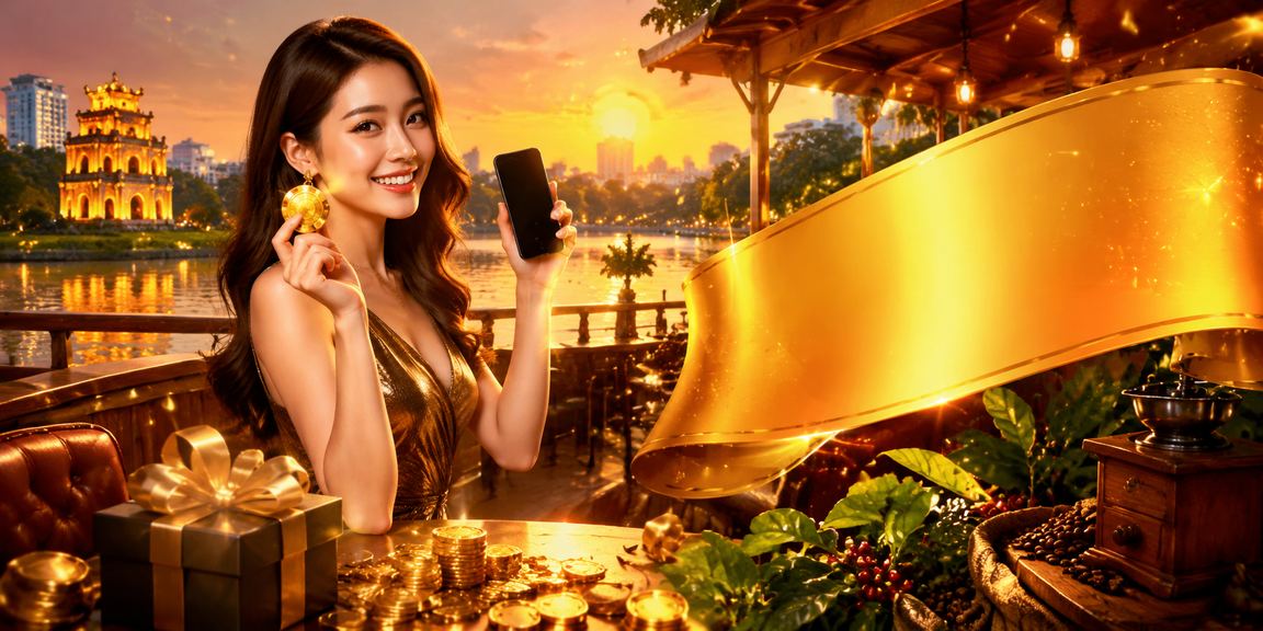 Người dùng tại Hà Nội tận hưởng bonus cashback khi dùng ứng dụng casino trực tuyến bên ly cà phê